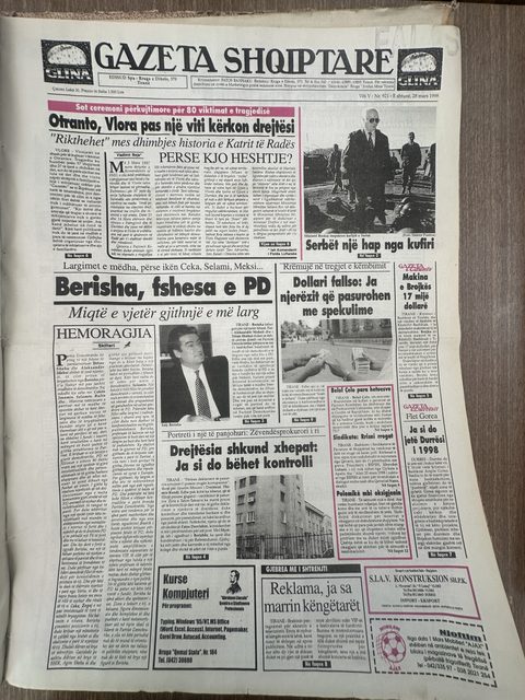 Gazeta Shqiptare 1998-03-28
