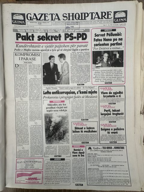 Gazeta Shqiptare 1998-04-07