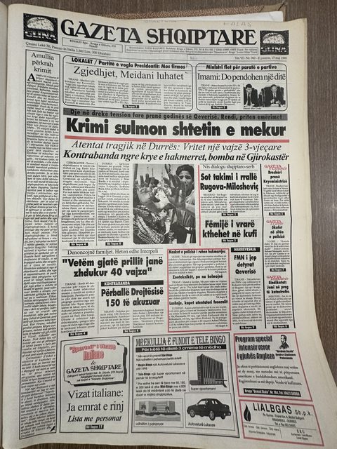 Gazeta Shqiptare 1998-05-15