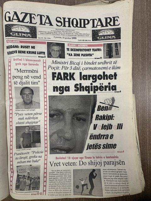 Gazeta Shqiptare 1999-06-18