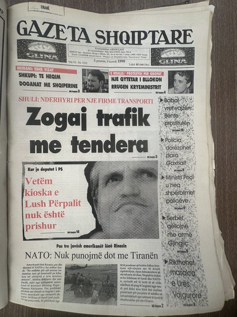 Gazeta Shqiptare 1999-07-09