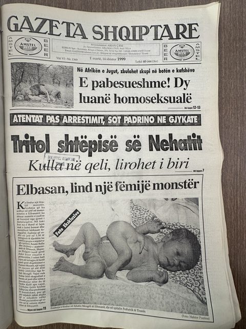 Gazeta Shqiptare 1999-09-14