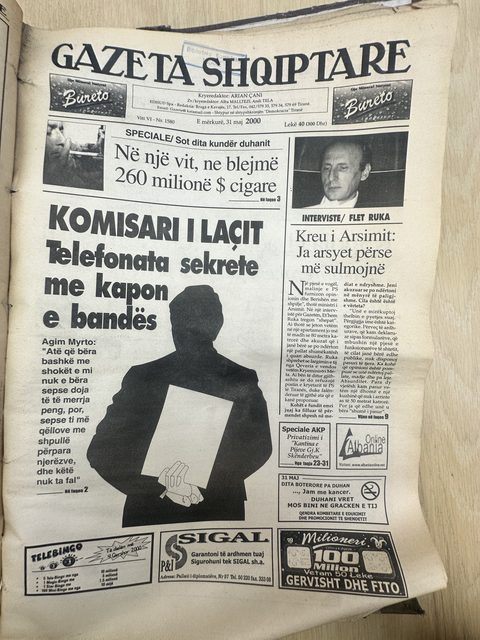 Gazeta Shqiptare 2000-05-31