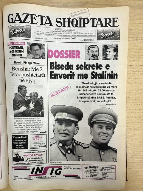 Gazeta Shqiptare 2000-09-15