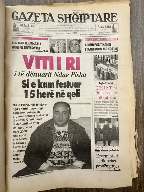 Gazeta Shqiptare 2000-12-29
