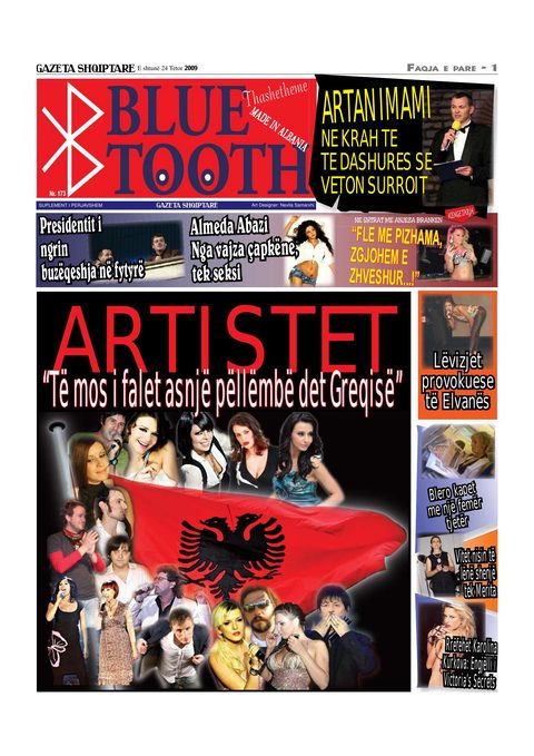 Gazeta Shqiptare 2009-10-24