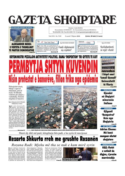 Gazeta Shqiptare 2010-12-07