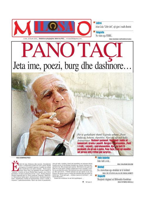 Gazeta Shqiptare 2010-08-22