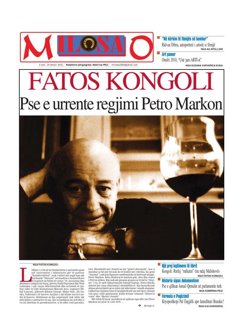 Gazeta Shqiptare 2010-11-14