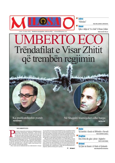 Gazeta Shqiptare 2010-11-21