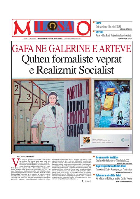 Gazeta Shqiptare 2010-10-03