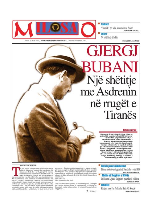 Gazeta Shqiptare 2010-10-31