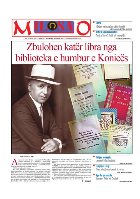 Gazeta Shqiptare 2011-01-23