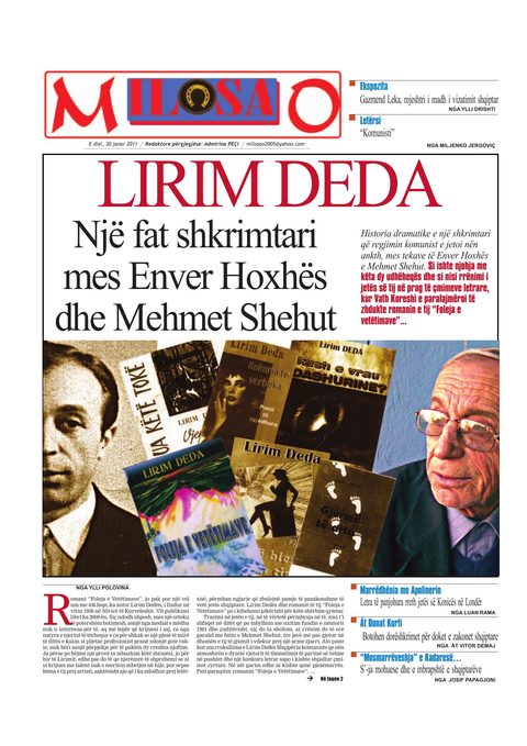 Gazeta Shqiptare 2011-01-30