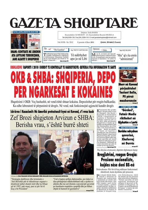 Gazeta Shqiptare 2011-03-04