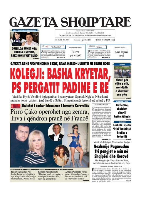 Gazeta Shqiptare 2011-06-04