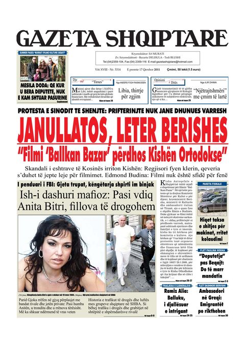 Gazeta Shqiptare 2011-06-17