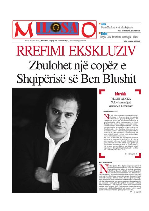 Gazeta Shqiptare 2011-10-30