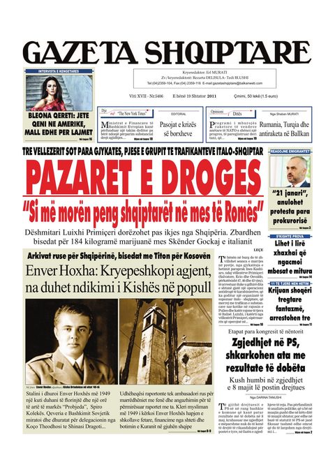 Gazeta Shqiptare 2011-09-19