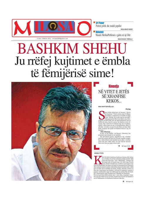 Gazeta Shqiptare 2012-11-06