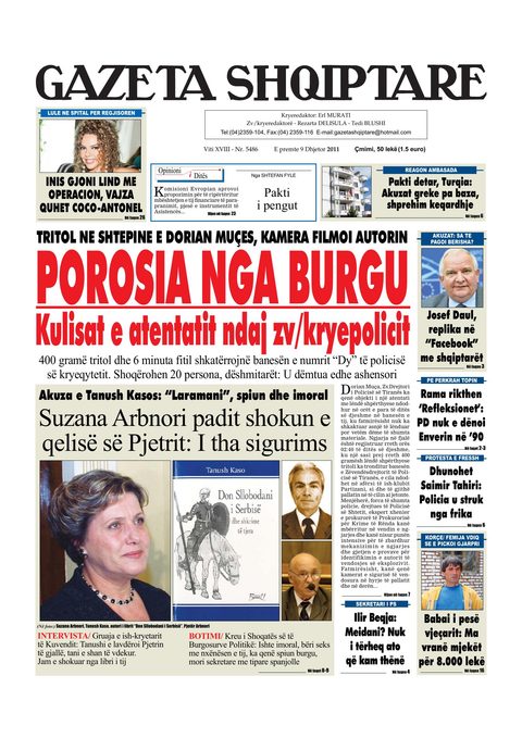 Gazeta Shqiptare 2012-12-09