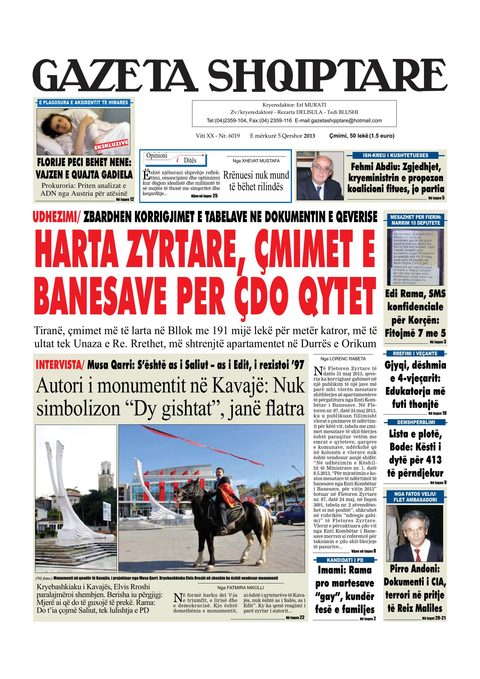 Gazeta Shqiptare 2013-06-05