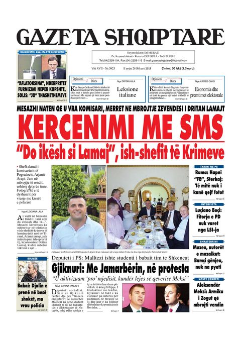 Gazeta Shqiptare 2013-02-28