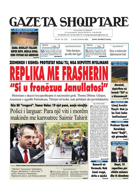 Gazeta Shqiptare 2013-09-24