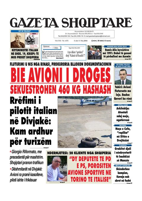 Gazeta Shqiptare 2014-05-11