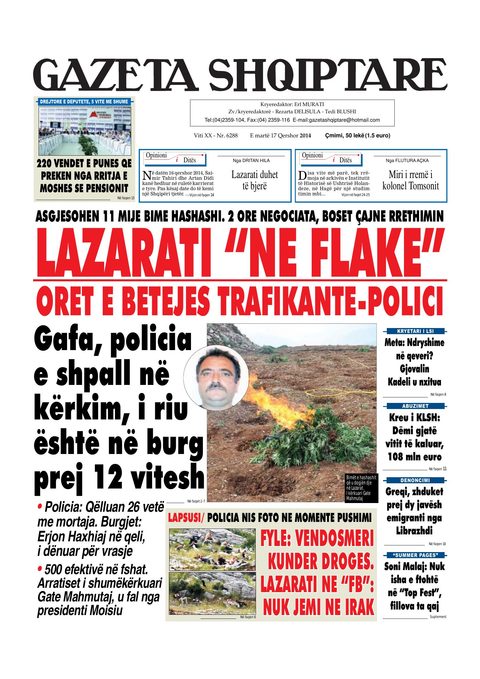 Gazeta Shqiptare 2014-06-17