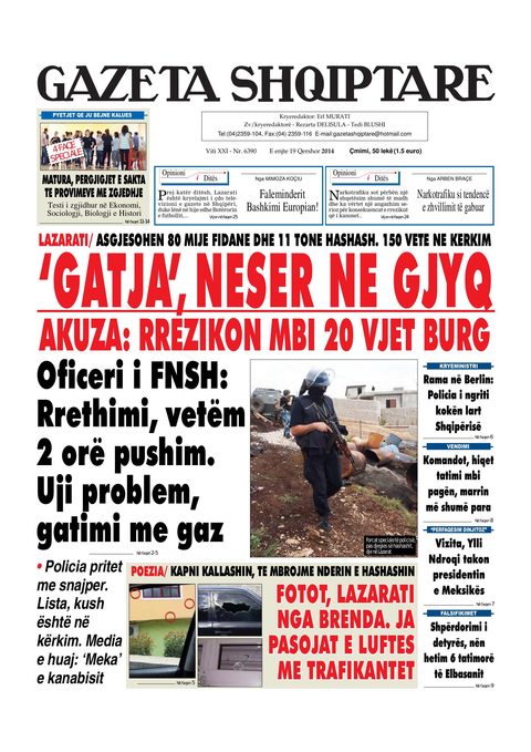 Gazeta Shqiptare 2014-06-19