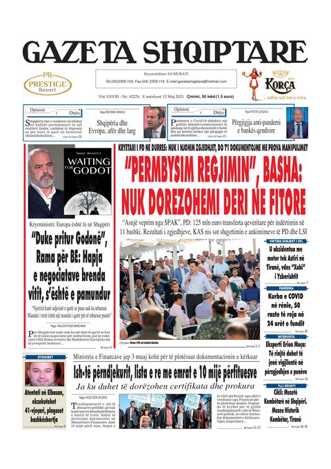 Gazeta Shqiptare 2021-05-12