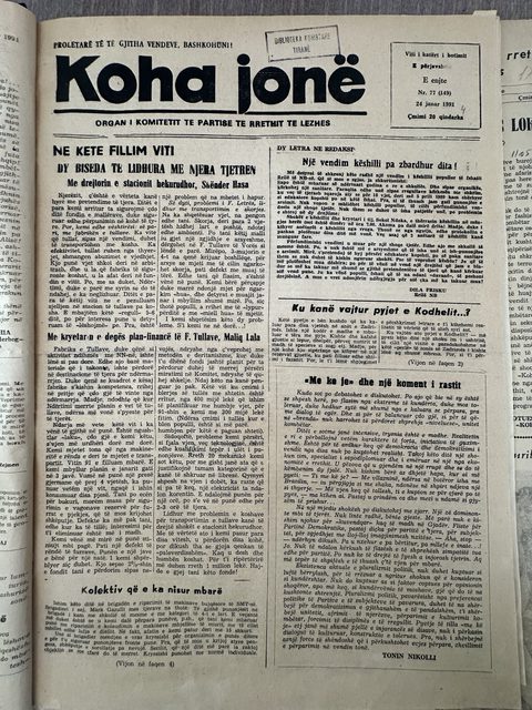 Koha Jonë 1991-01-24