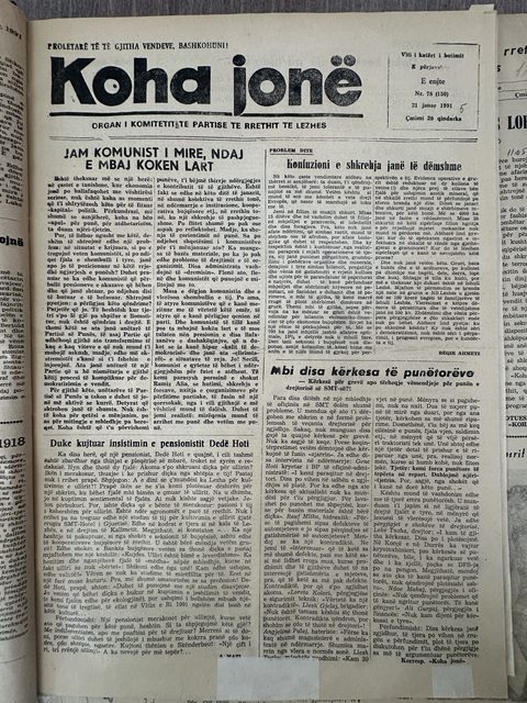 Koha Jonë 1991-01-31