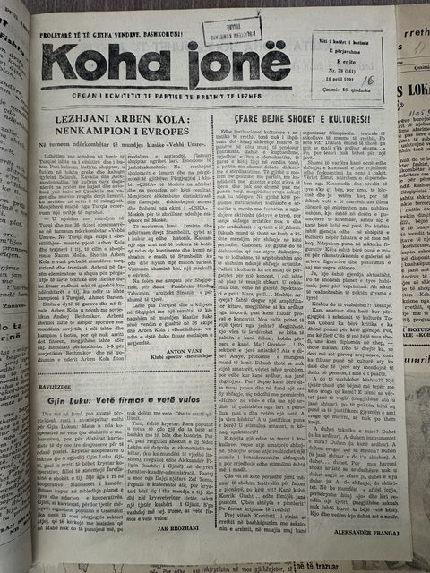 Koha Jonë 1991-04-18