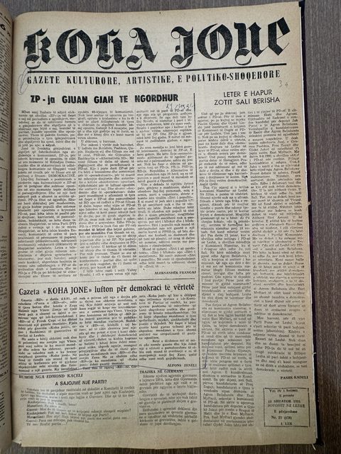 Koha Jonë 1991-02-01