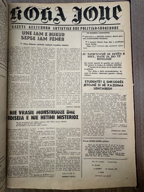 Koha Jonë 1991-10-18