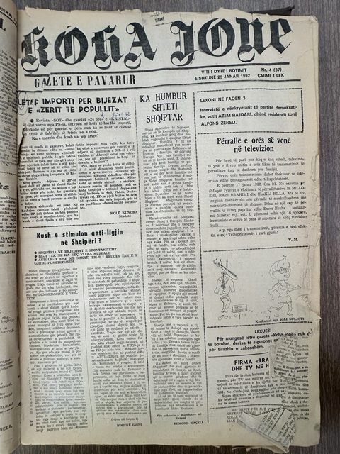 Koha Jonë 1992-01-25