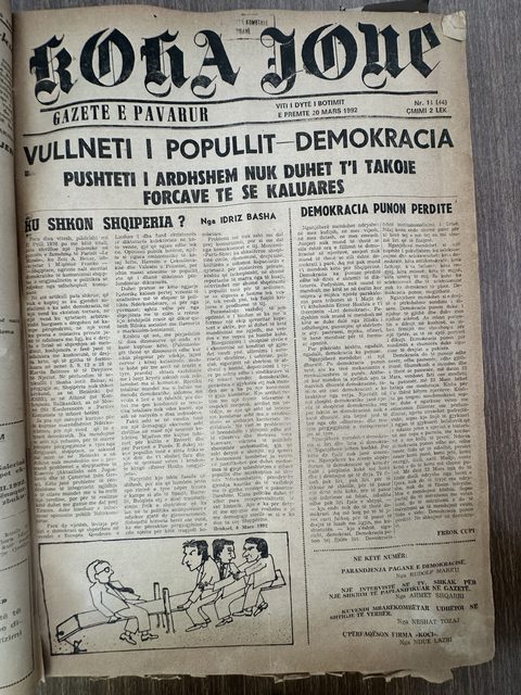 Koha Jonë 1992-03-20