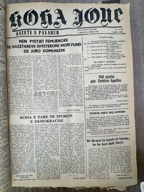 Koha Jonë 1992-04-11