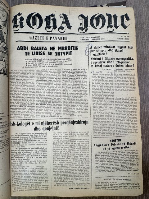 Koha Jonë 1992-06-12