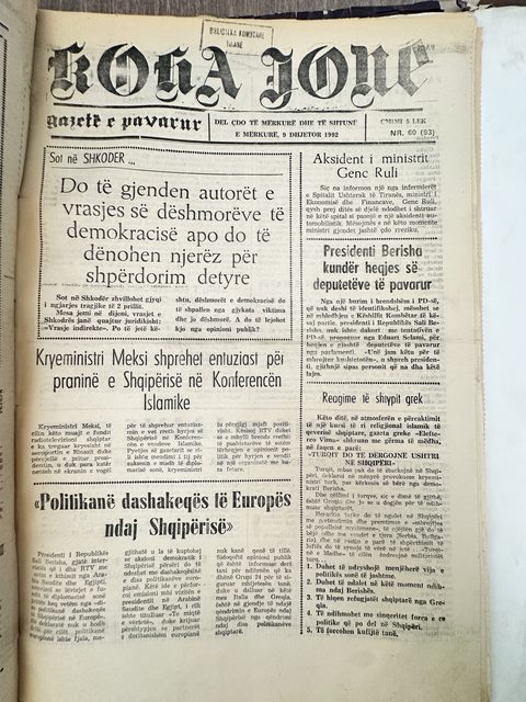 Koha Jonë 1992-12-09