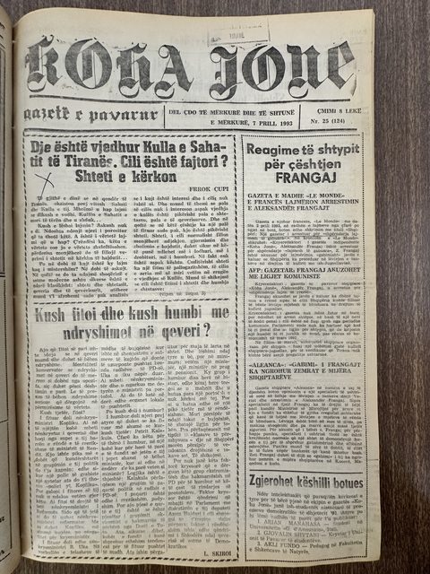 Koha Jonë 1993-04-07