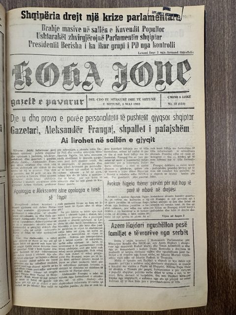 Koha Jonë 1993-05-01