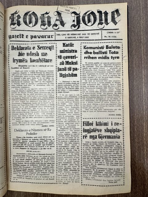 Koha Jonë 1993-05-08