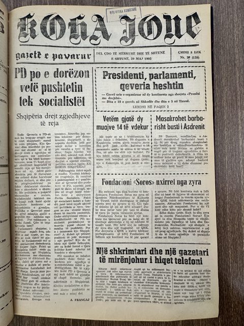 Koha Jonë 1993-05-29
