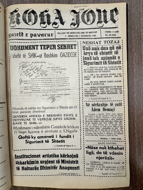 Koha Jonë 1993-06-02
