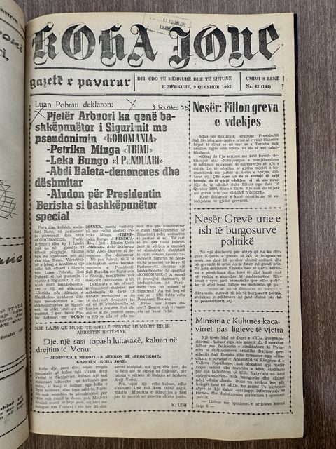 Koha Jonë 1993-06-09