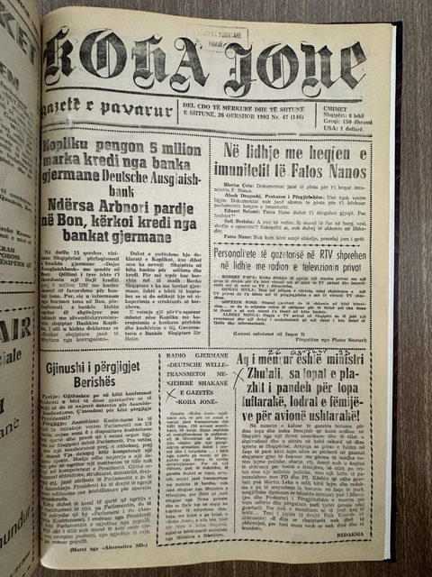 Koha Jonë 1993-06-26