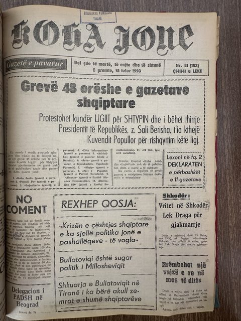 Koha Jonë 1993-10-15